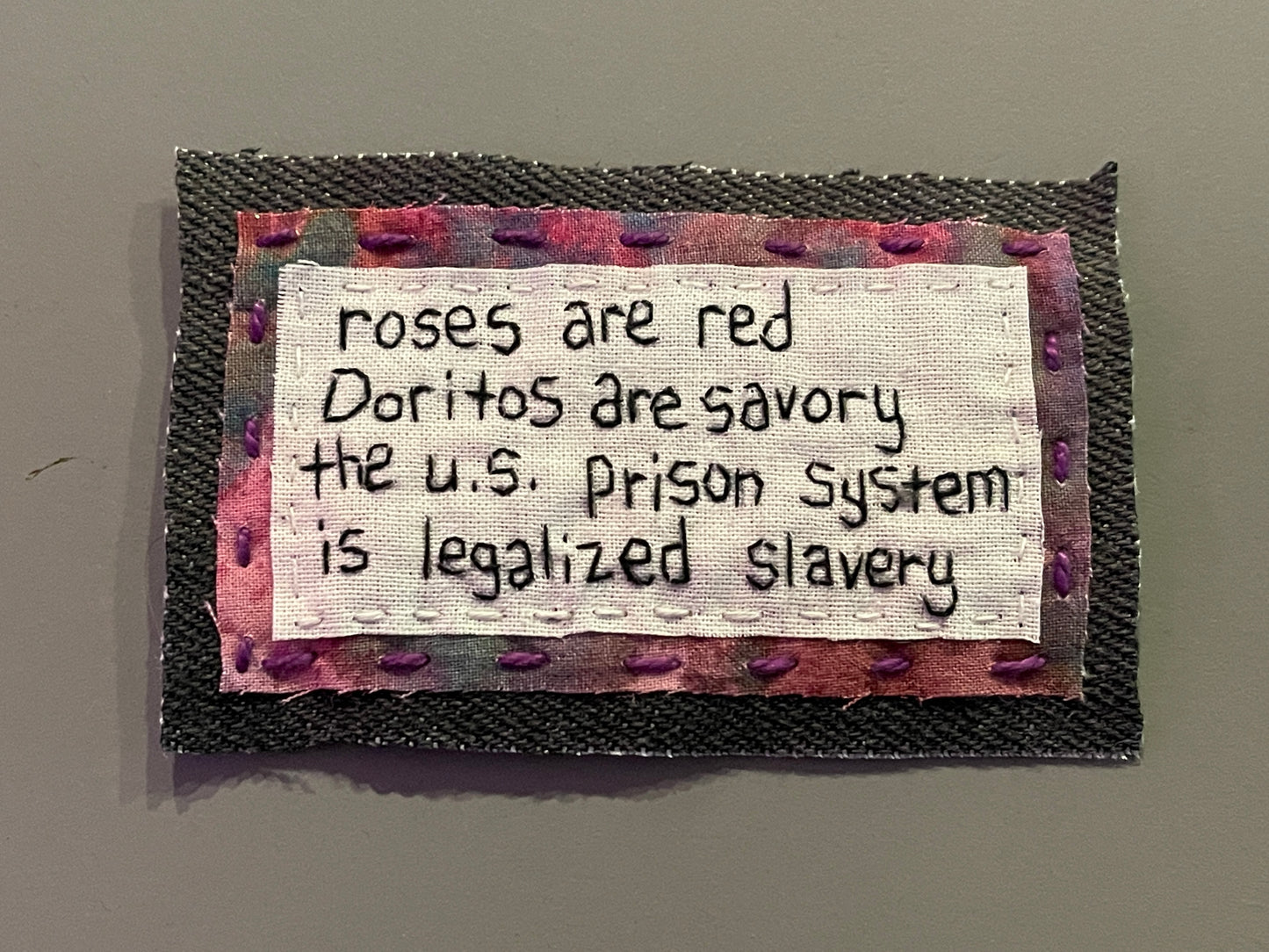 "prison system" patch