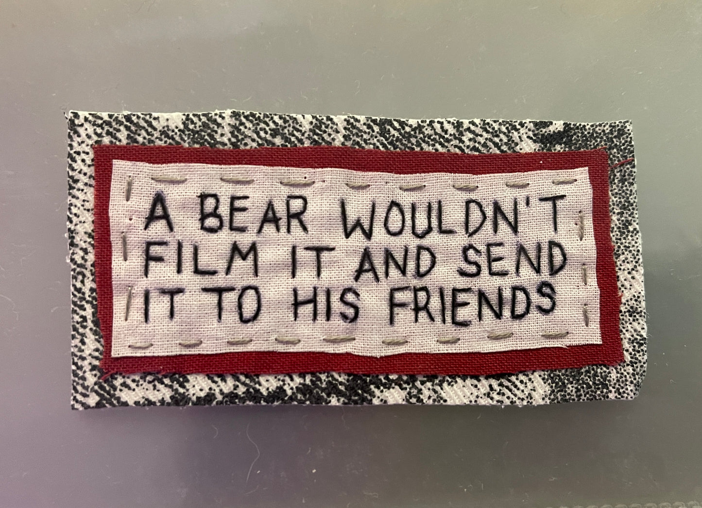 "bear" patch