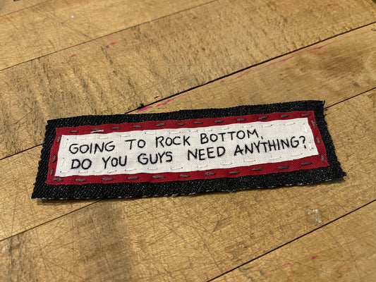 "rock bottom" patch