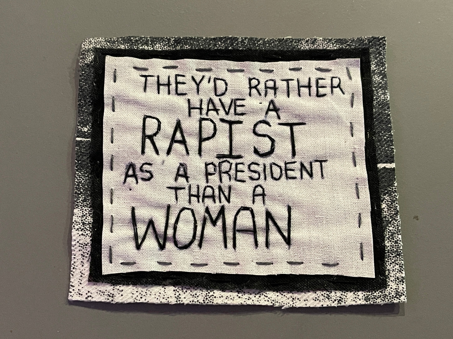 "president" patch