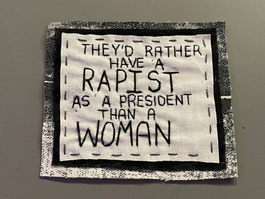 "president" patch