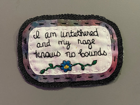 "untethered rage" patch