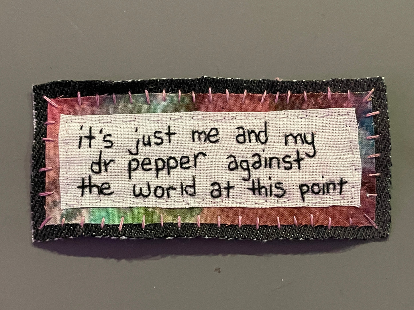"dr pepper" patch