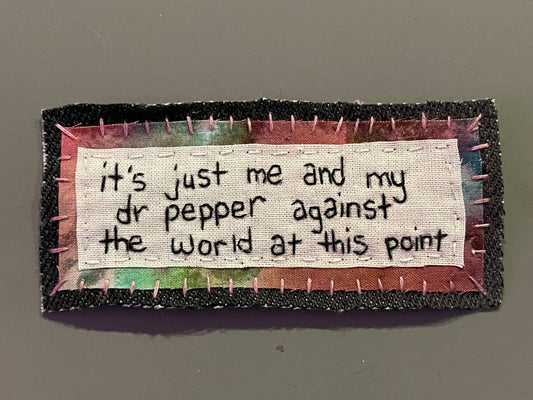 "dr pepper" patch