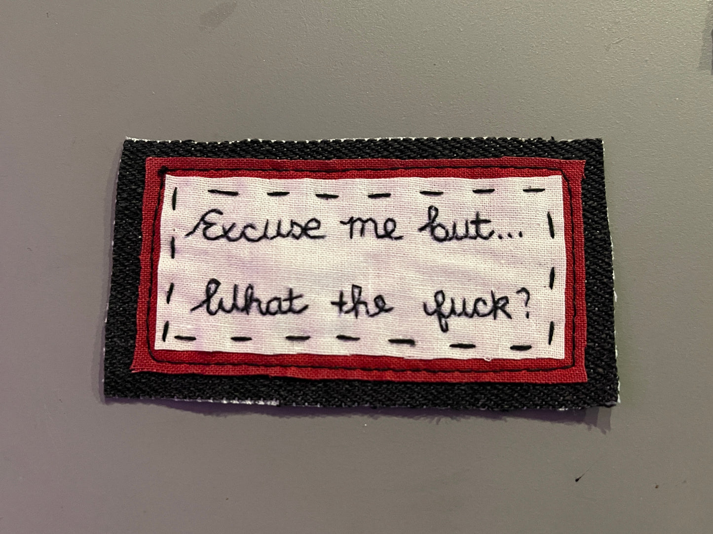 "what the fuck?" patch