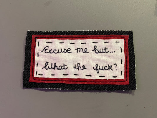 "what the fuck?" patch