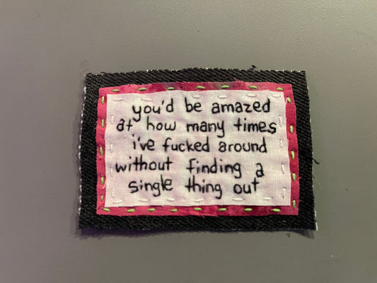 "FAFO" patch