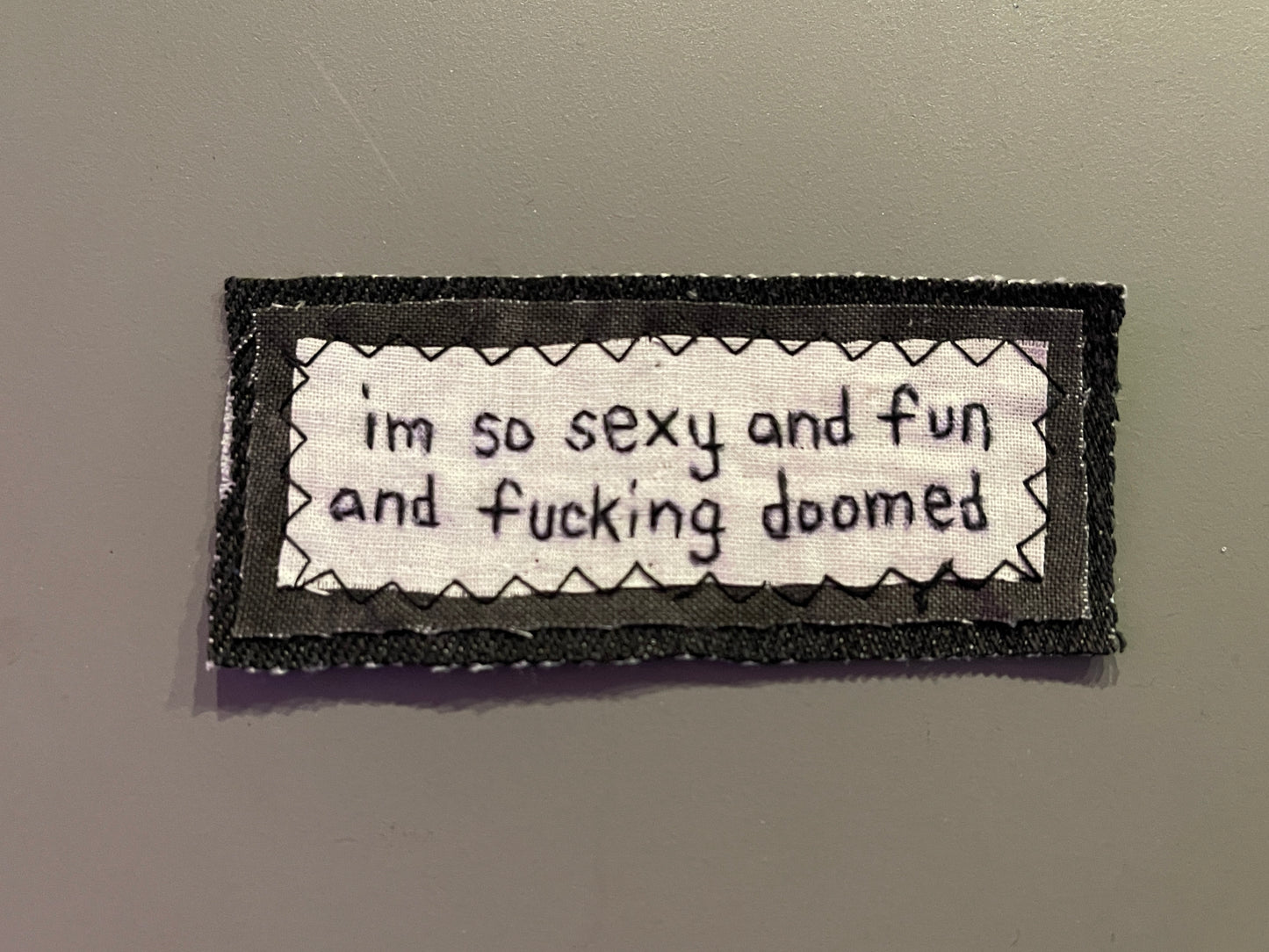 "fucking doomed" patch