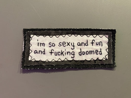 "fucking doomed" patch